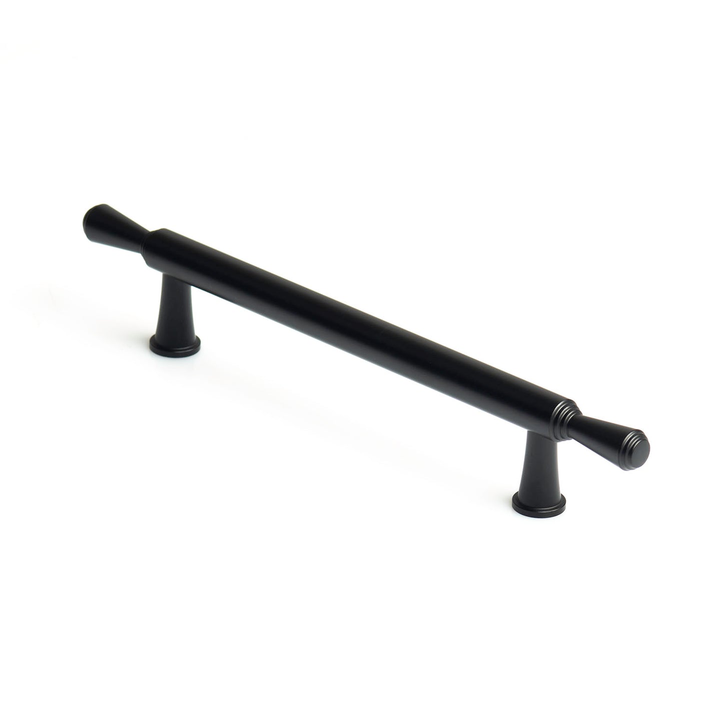 Black Zinc Kitchen Cabinet Handles Drawer Bar Handle Pull 128mm V324-6892BK-128