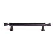 Black Zinc Kitchen Cabinet Handles Drawer Bar Handle Pull 128mm V324-6892BK-128