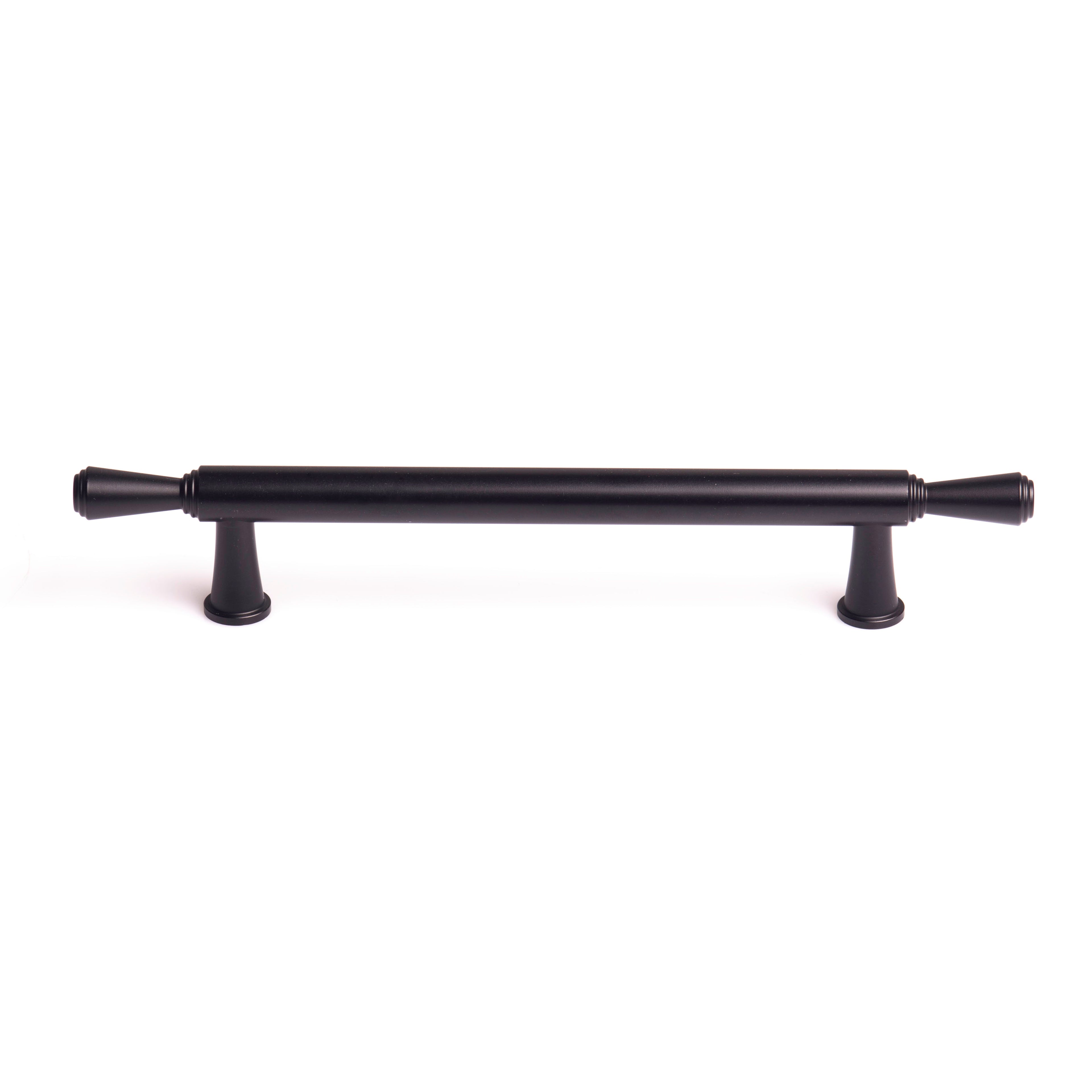 Black Zinc Kitchen Cabinet Handles Drawer Bar Handle Pull 128mm V324-6892BK-128