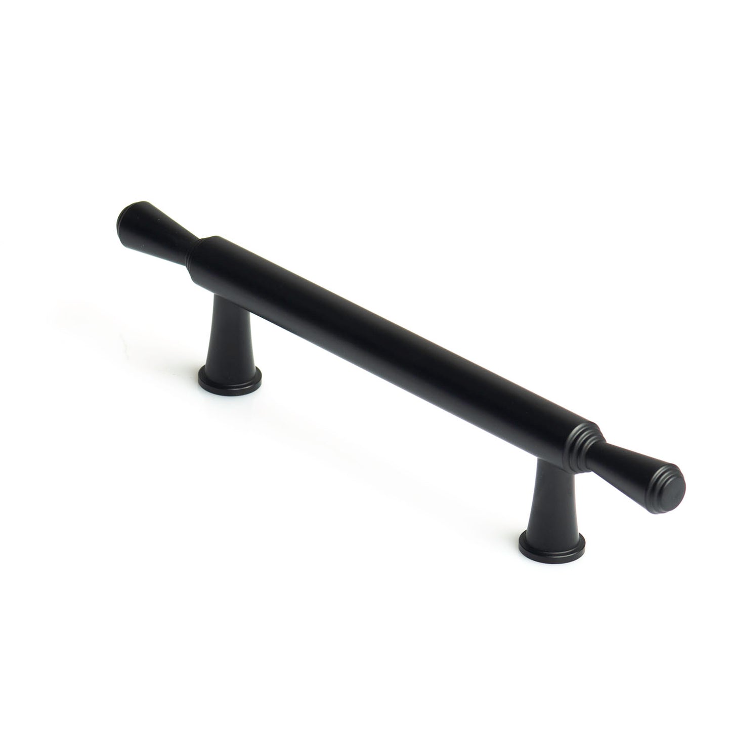 Black Zinc Kitchen Cabinet Handles Drawer Bar Handle Pull 96mm V324-6892BK-96
