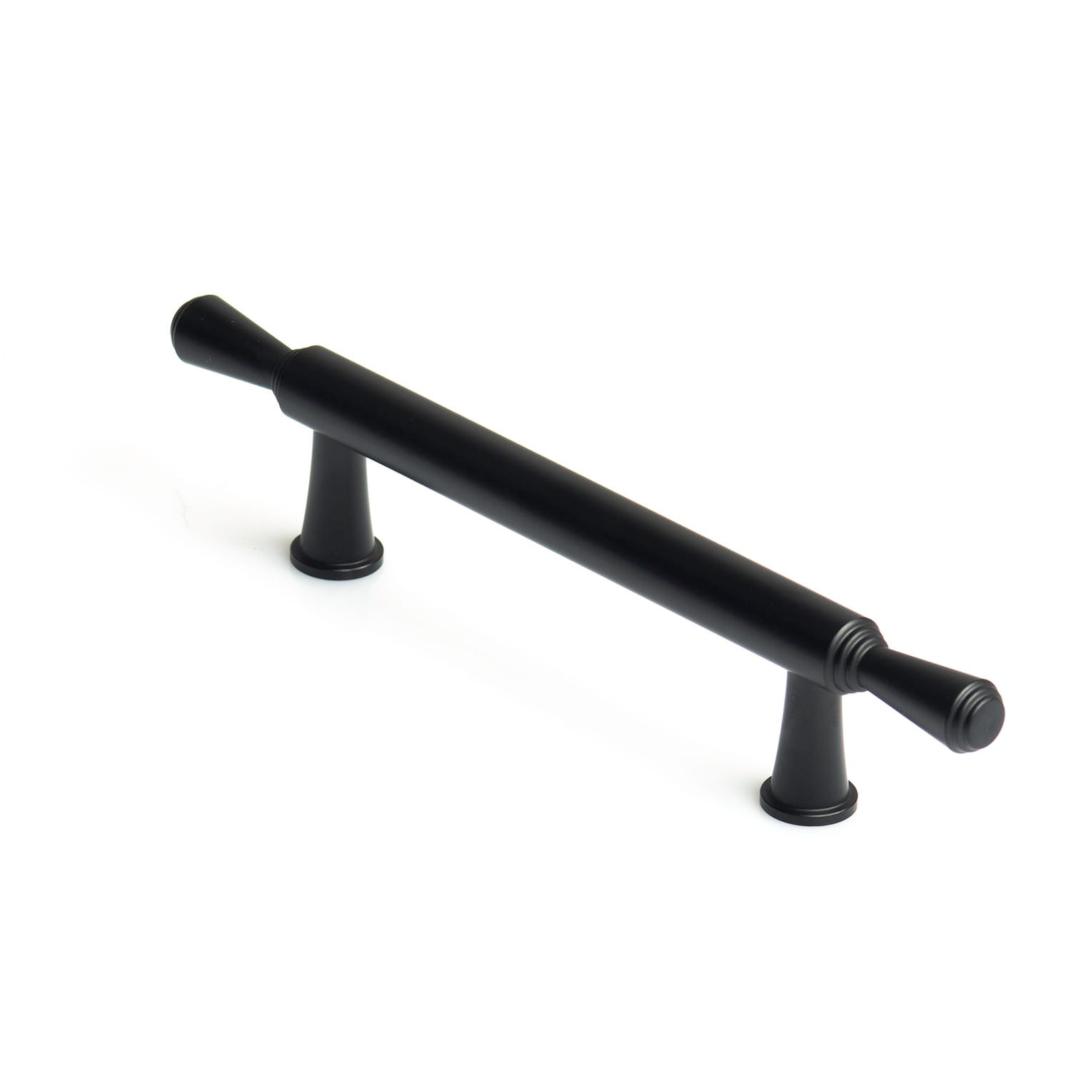 Black Zinc Kitchen Cabinet Handles Drawer Bar Handle Pull 96mm V324-6892BK-96