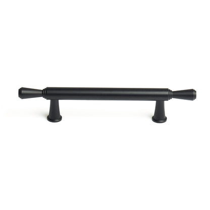 Black Zinc Kitchen Cabinet Handles Drawer Bar Handle Pull 96mm V324-6892BK-96