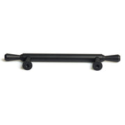 Black Zinc Kitchen Cabinet Handles Drawer Bar Handle Pull 96mm V324-6892BK-96