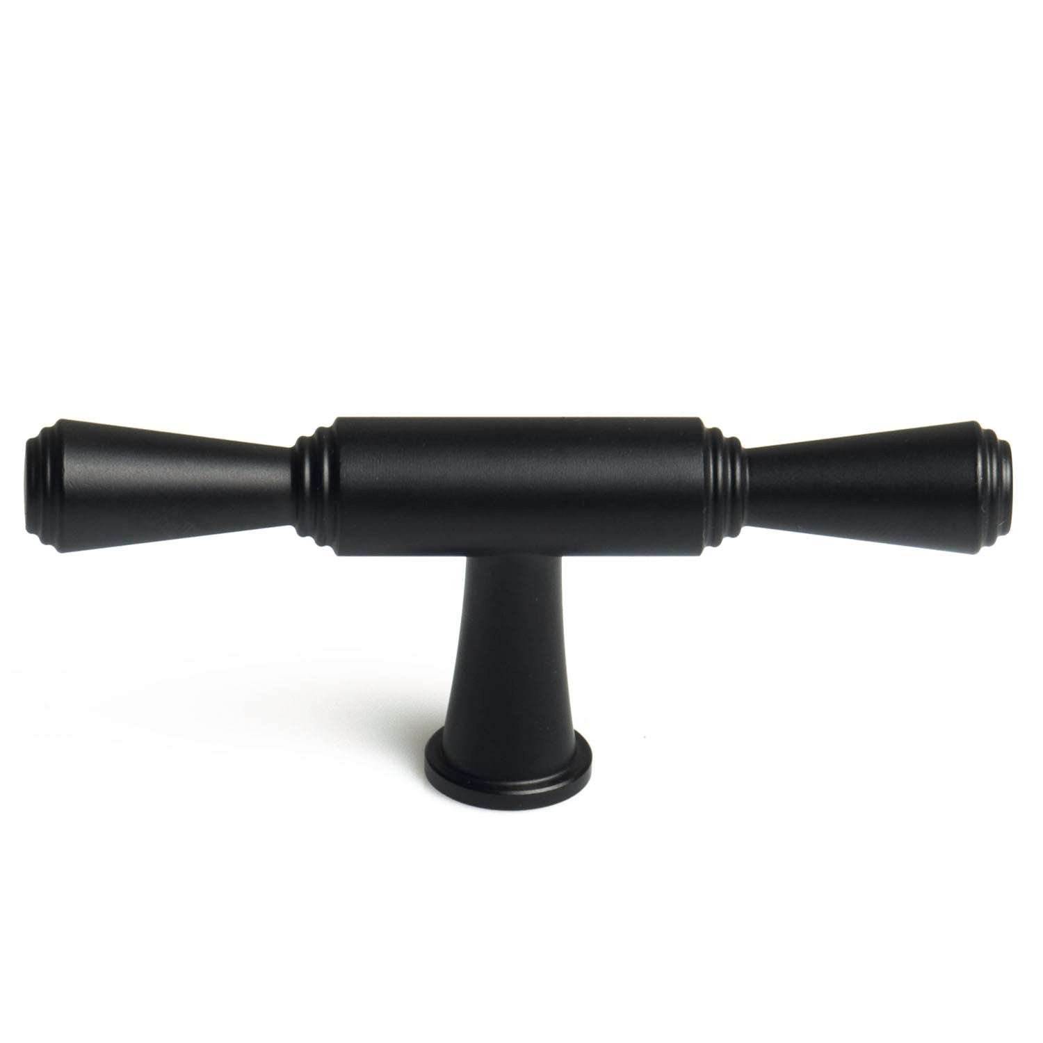 Black Zinc Kitchen Cabinet Handles Drawer Bar Handle Pull T V324-6892BK-T