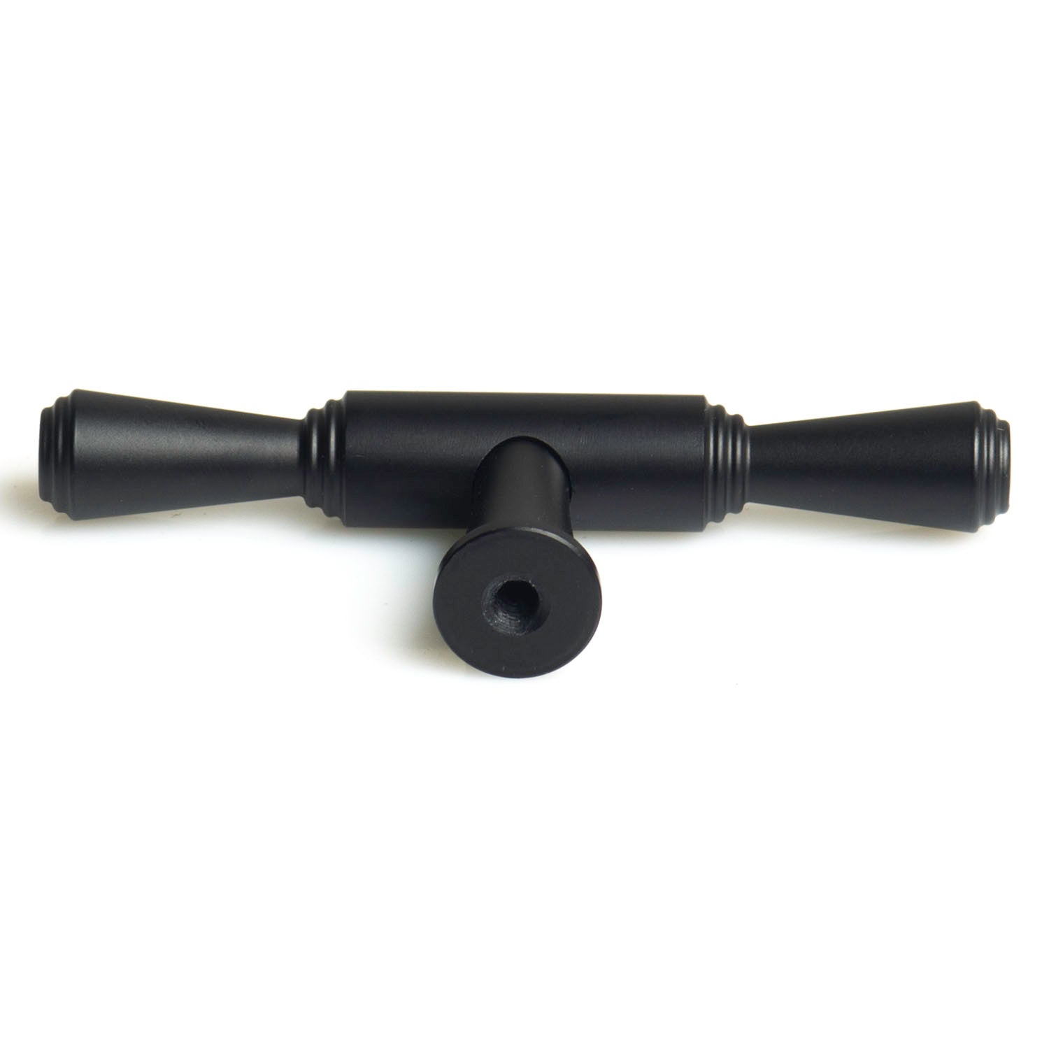 Black Zinc Kitchen Cabinet Handles Drawer Bar Handle Pull T V324-6892BK-T