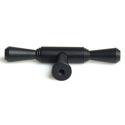 Black Zinc Kitchen Cabinet Handles Drawer Bar Handle Pull T V324-6892BK-T