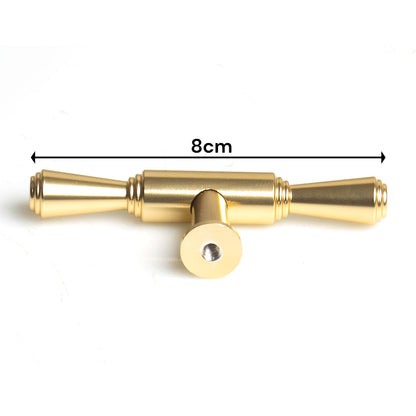 Gold Zinc Kitchen Cabinet Handles Drawer Bar Handle Pull T V324-6892GD-T