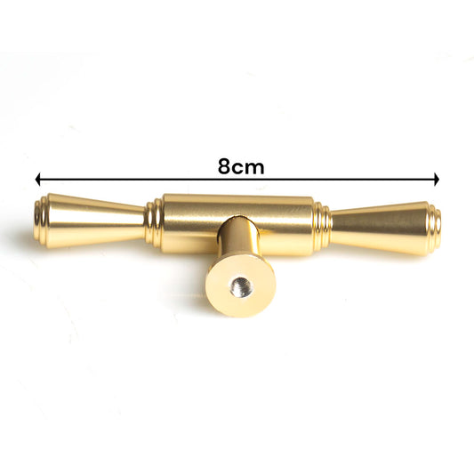 Gold Zinc Kitchen Cabinet Handles Drawer Bar Handle Pull T V324-6892GD-T