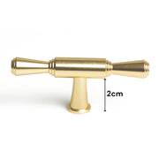 Gold Zinc Kitchen Cabinet Handles Drawer Bar Handle Pull T V324-6892GD-T