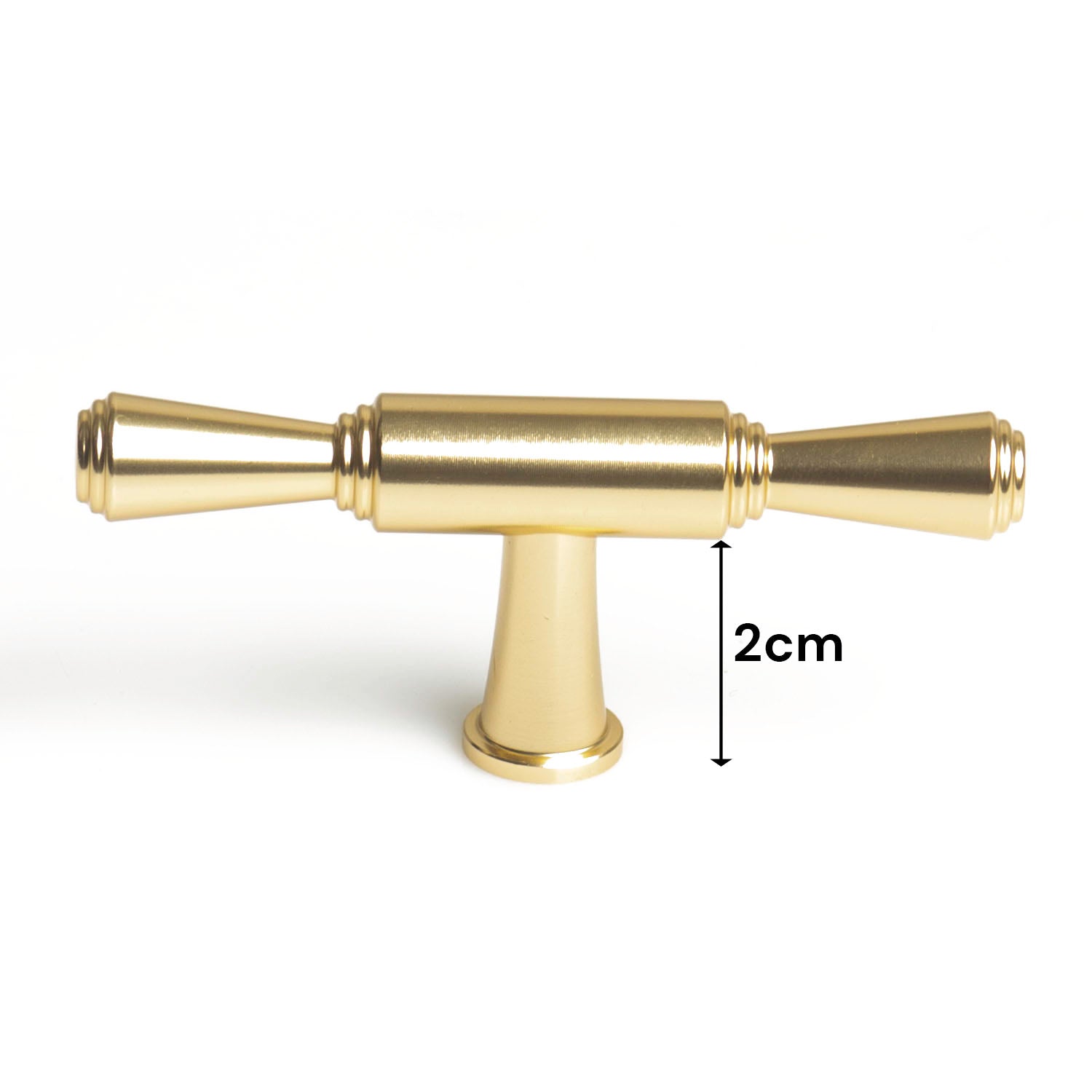 Gold Zinc Kitchen Cabinet Handles Drawer Bar Handle Pull T V324-6892GD-T