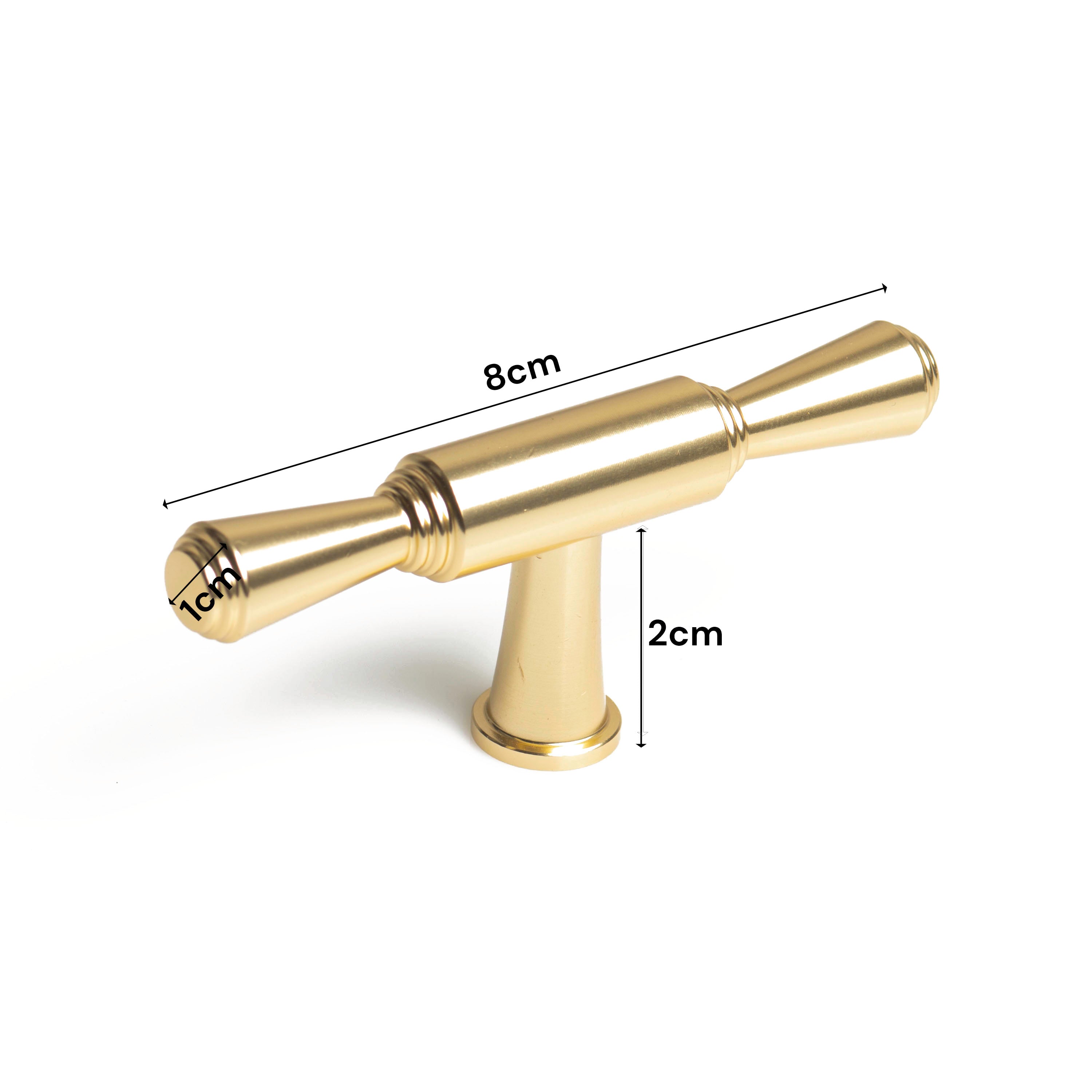 Gold Zinc Kitchen Cabinet Handles Drawer Bar Handle Pull T V324-6892GD-T