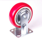 6 inch Industrial Caster Wheels Fixed Casters Castor Wheels Cart Furniture Workbench V324-6IN-HP-WHEEL-FX