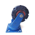 Industrial 500kg 6inch Heavy Duty Machine Solid rubber Caster Swivel Wheel V324-6IN-INSW500