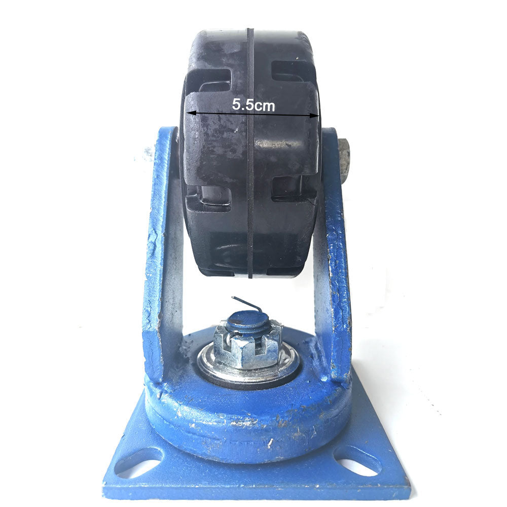 Industrial 500kg 6inch Heavy Duty Machine Solid rubber Caster Swivel Wheel V324-6IN-INSW500