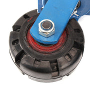 Industrial 500kg 6inch Heavy Duty Machine Solid rubber Caster Swivel Wheel V324-6IN-INSW500