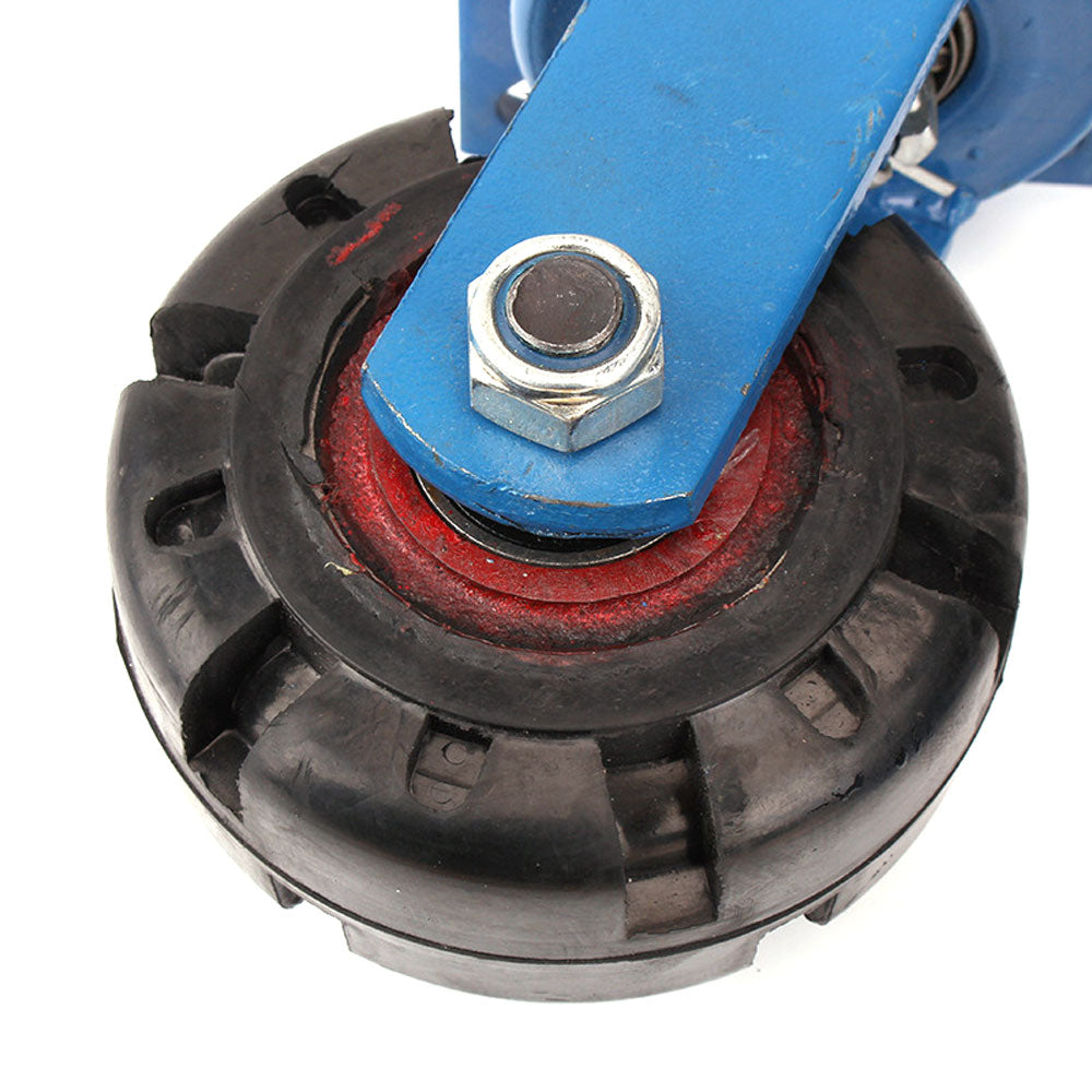 Industrial 500kg 6inch Heavy Duty Machine Solid rubber Caster Swivel Wheel V324-6IN-INSW500