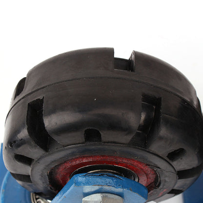 Industrial 500kg 6inch Heavy Duty Machine Solid rubber Caster Swivel Wheel V324-6IN-INSW500