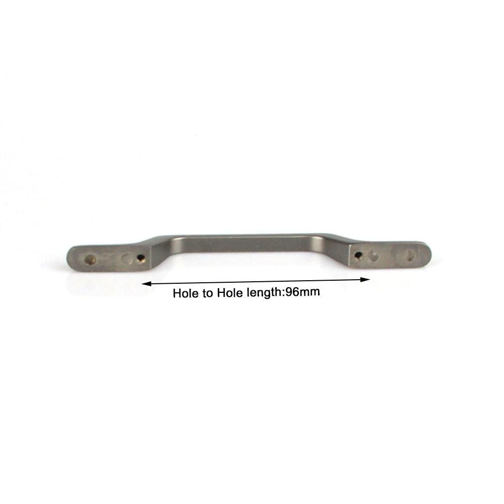 Black Zinc Kitchen Cabinet Handles Drawer Bar Handle Pull 96mm V324-7633BK-96