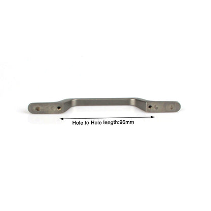 Black Zinc Kitchen Cabinet Handles Drawer Bar Handle Pull 96mm V324-7633BK-96