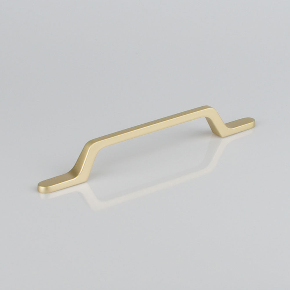 Gold Zinc Kitchen Cabinet Handles Drawer Bar Handle Pull 128mm V324-7633GD-128