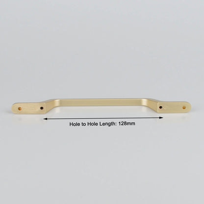 Gold Zinc Kitchen Cabinet Handles Drawer Bar Handle Pull 128mm V324-7633GD-128