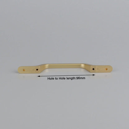 Gold Zinc Kitchen Cabinet Handles Drawer Bar Handle Pull 96mm V324-7633GD-96