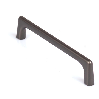 Black Zinc Kitchen Cabinet Handles Drawer Bar Handle Pull 128mm V324-7635BK-128