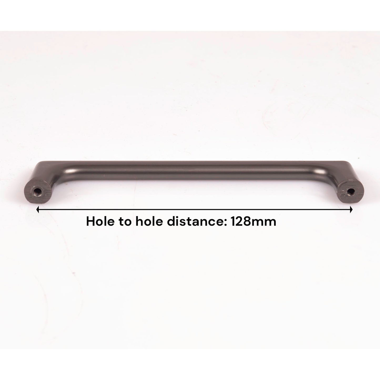 Black Zinc Kitchen Cabinet Handles Drawer Bar Handle Pull 128mm V324-7635BK-128