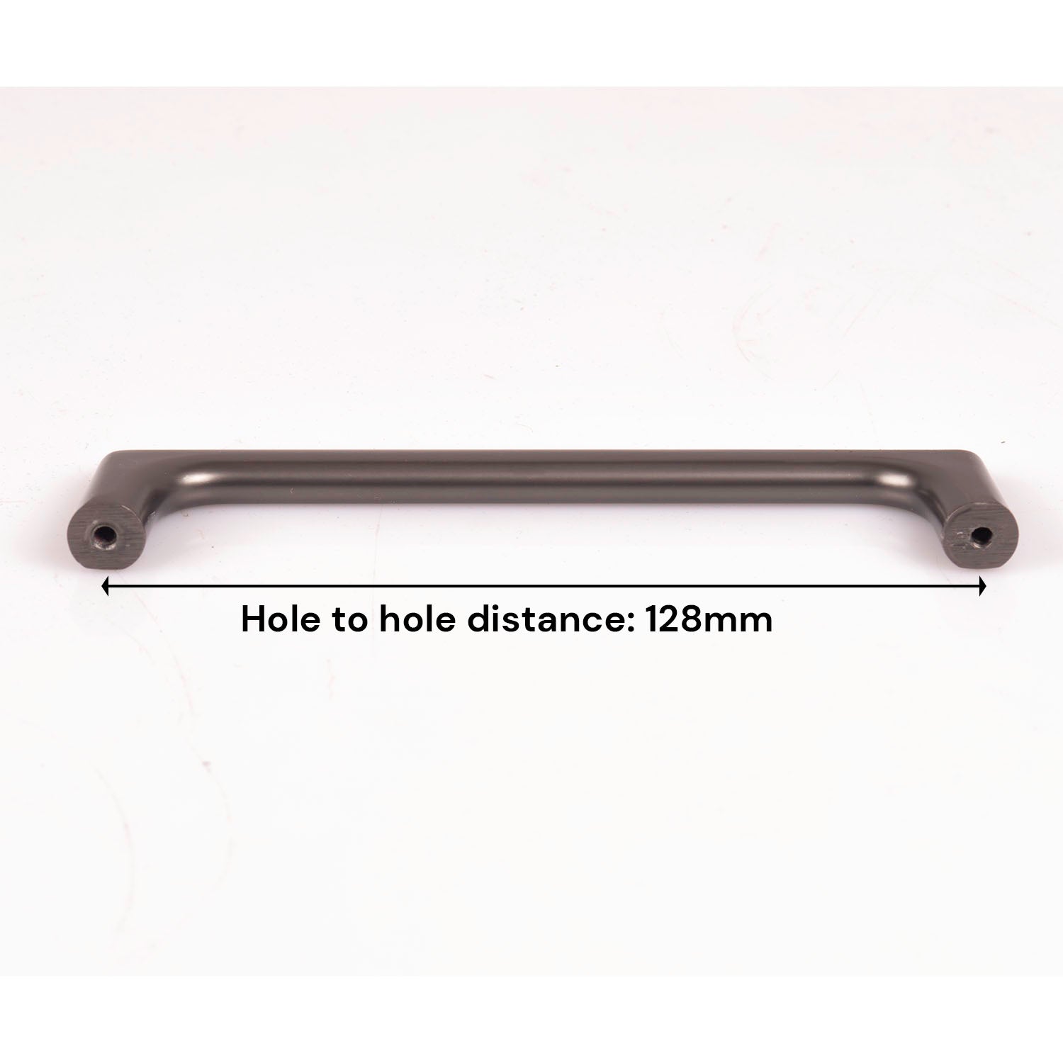 Black Zinc Kitchen Cabinet Handles Drawer Bar Handle Pull 128mm V324-7635BK-128