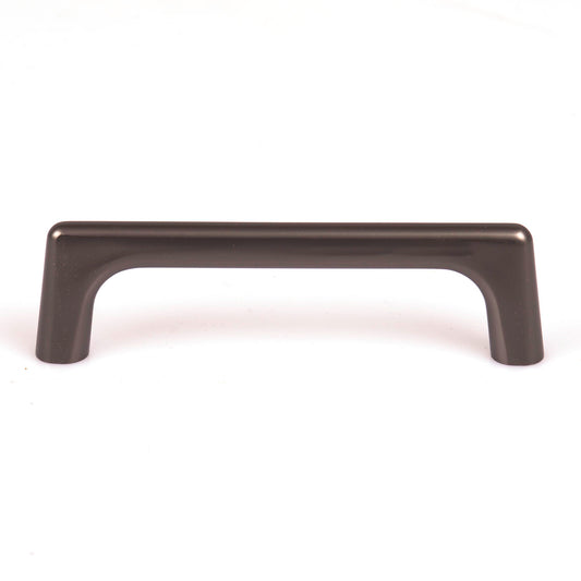 Black Zinc Kitchen Cabinet Handles Drawer Bar Handle Pull 96mm V324-7635BK-96