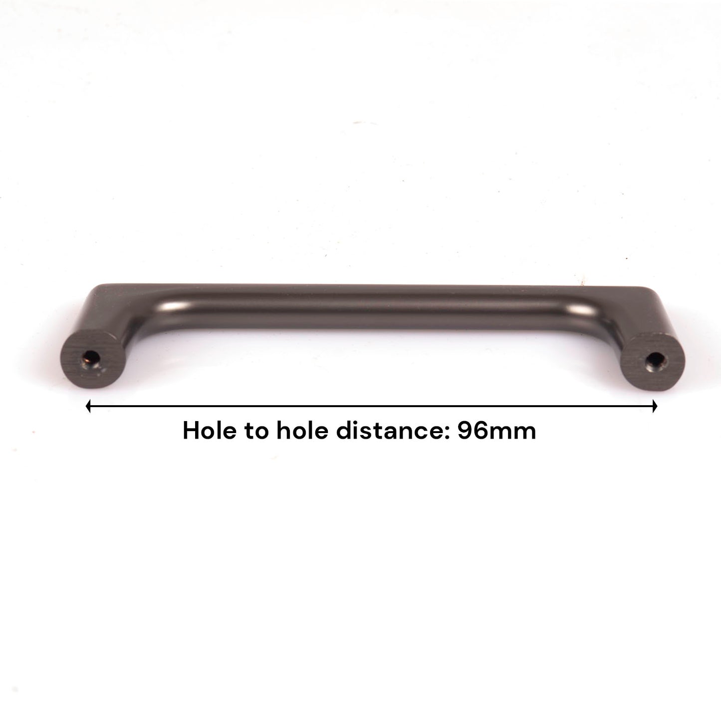 Black Zinc Kitchen Cabinet Handles Drawer Bar Handle Pull 96mm V324-7635BK-96