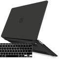 MacBook Air 13 Inch Case 2020 2019 2018, A1932, A2179,A2337 Shell Case Keyboard Cover Black V324-A1932-M-BLACK