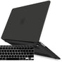 MacBook Air 13 Inch Case 2020 2019 2018, A1932, A2179,A2337 Shell Case Keyboard Cover Black V324-A1932-M-BLACK