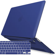 MacBook Air 13 Inch Case 2020 2019 2018, A1932, A2179,A2337 Shell Case Keyboard Cover Blue V324-A1932-M-BLUE