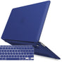 MacBook Air 13 Inch Case 2020 2019 2018, A1932, A2179,A2337 Shell Case Keyboard Cover Blue V324-A1932-M-BLUE