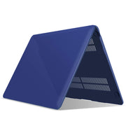 MacBook Air 13 Inch Case 2020 2019 2018, A1932, A2179,A2337 Shell Case Keyboard Cover Blue V324-A1932-M-BLUE