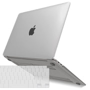 MacBook Air 13 Inch Case 2020 2019 2018, A1932, A2179, A2337 Shell Case Keyboard Cover Clear V324-A1932-M-CLEAR