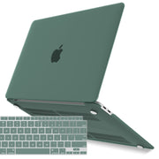 Suitable for MacBook Air 13 Inch Case 2022 2021 2020 2019 2018, A1932, A2179, A2337 Shell Case Keyboard Cover V324-A1932-M-DGREEN