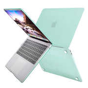 MacBook Air 13 Inch Case 2020 2019 2018, A1932, A2179, A2337 Shell Case Keyboard Cover Green V324-A1932-M-GREEN