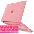 MacBook Air 13 Inch Case 2020 2019 2018, A1932, A2179, A2337 Shell Case Keyboard Cover Pink V324-A1932-M-PINK