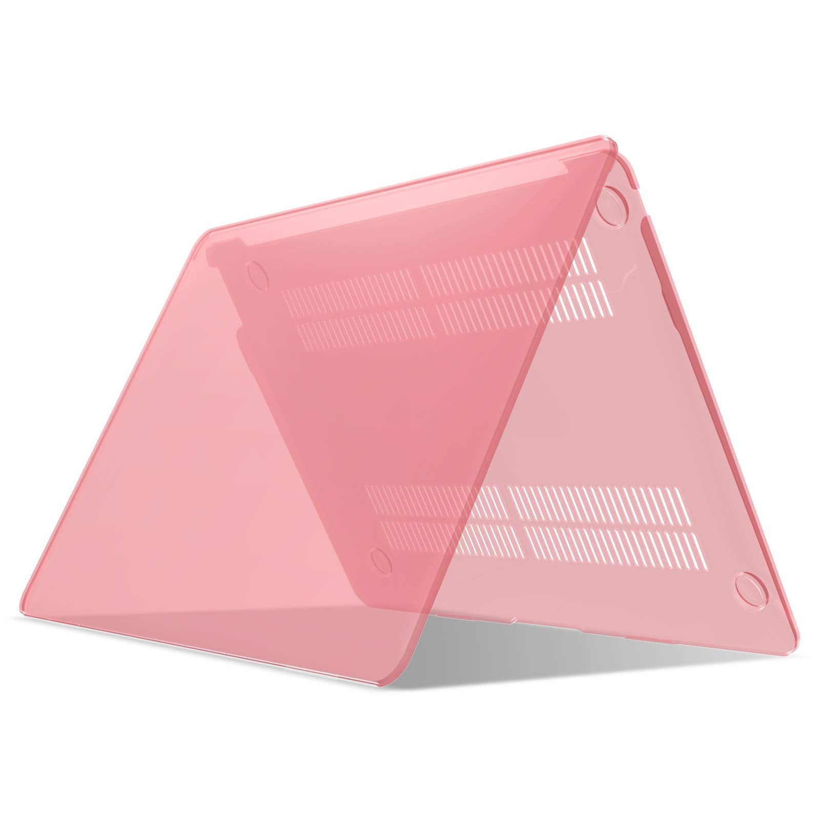 MacBook Air 13 Inch Case 2020 2019 2018, A1932, A2179, A2337 Shell Case Keyboard Cover Pink V324-A1932-M-PINK