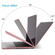 MacBook Air 13 Inch Case 2020 2019 2018, A1932, A2179, A2337 Shell Case Keyboard Cover Pink V324-A1932-M-PINK