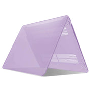 MacBook Air 13 Inch Case 2020 2019 2018, A1932, A2179, A2337 Shell Case Keyboard Cover Purple V324-A1932-M-PURPLE
