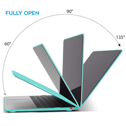 MacBook Air 13 Inch Case 2020 2019 2018, A1932, A2179, A2337 Shell Case Keyboard Cover tiffany blue V324-A1932-M-TB