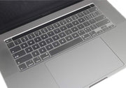 MacBook Pro 16 inch 2020 Release A2141 Matte Shell Case Keyboard Cover Touch Bar Clear V324-A2141-M-CLEAR