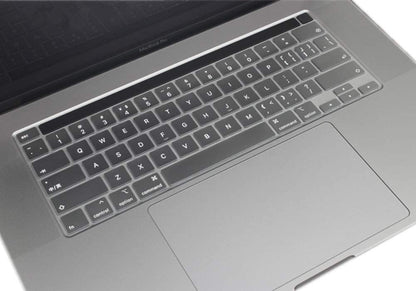 MacBook Pro 16 inch 2020 Release A2141 Matte Shell Case Keyboard Cover Touch Bar Clear V324-A2141-M-CLEAR