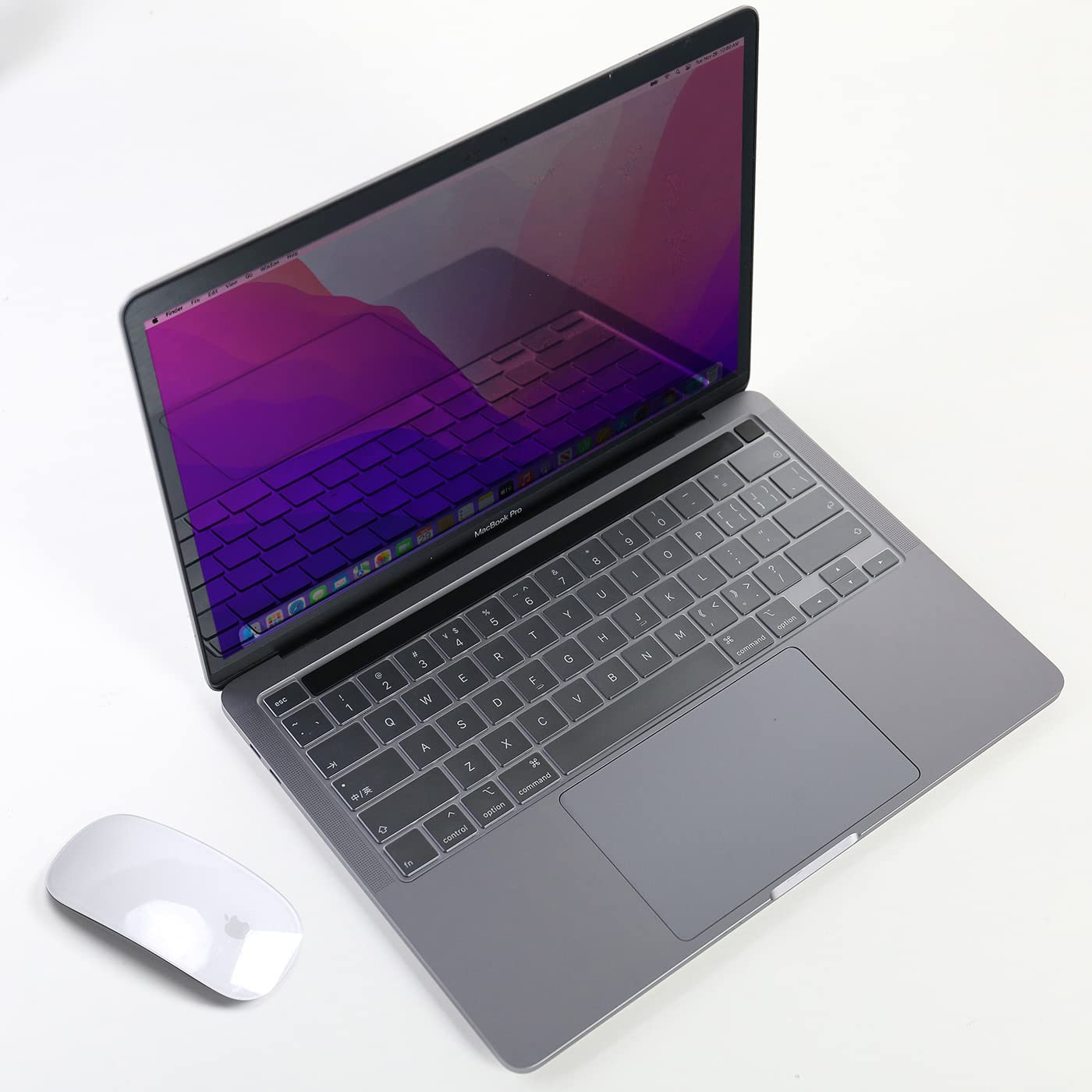 Keyboard Cover Skin For MacBook Pro 13 Pro 16 A2338 A2289 A2251 A2141 M1 M2 2020 to 2023 Clear V324-A2251-KEY-CLEAR