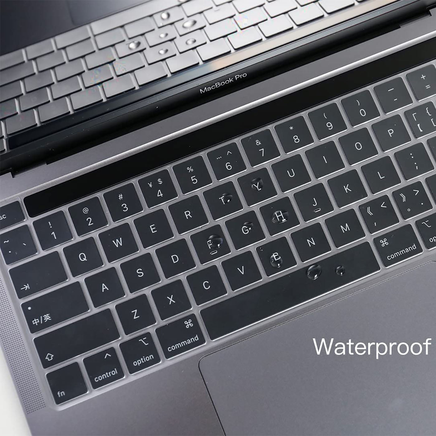 Keyboard Cover Skin For MacBook Pro 13 Pro 16 A2338 A2289 A2251 A2141 M1 M2 2020 to 2023 Clear V324-A2251-KEY-CLEAR