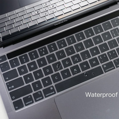 Keyboard Cover Skin For MacBook Pro 13 Pro 16 A2338 A2289 A2251 A2141 M1 M2 2020 to 2023 Clear V324-A2251-KEY-CLEAR