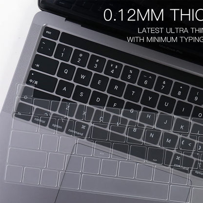 Keyboard Cover Skin For MacBook Pro 13 Pro 16 A2338 A2289 A2251 A2141 M1 M2 2020 to 2023 Clear V324-A2251-KEY-CLEAR